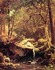 Albert Bierstadt The Mountain Brook painting